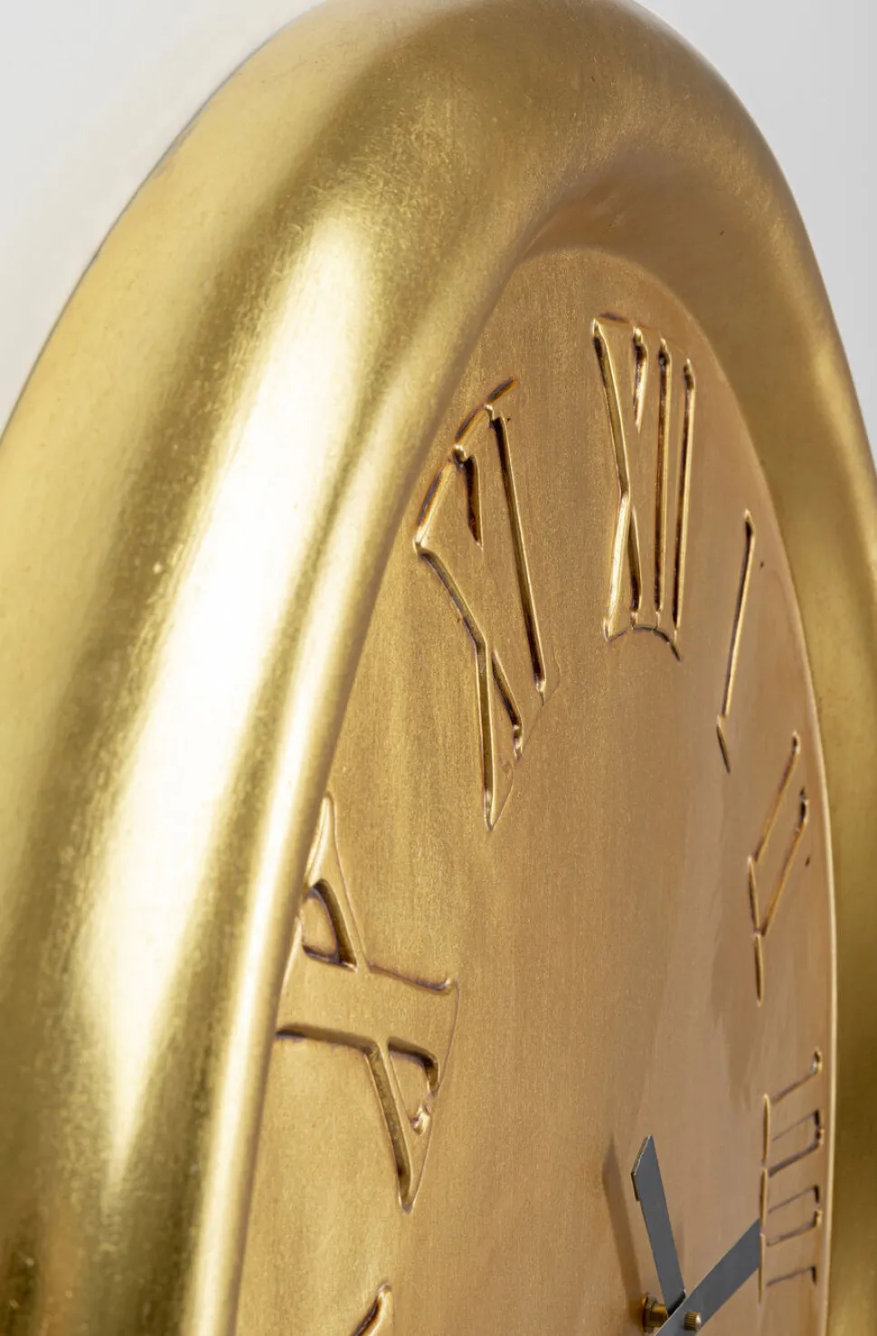 KARE Design Wandklok Big Drop Gold 92x127cm Online