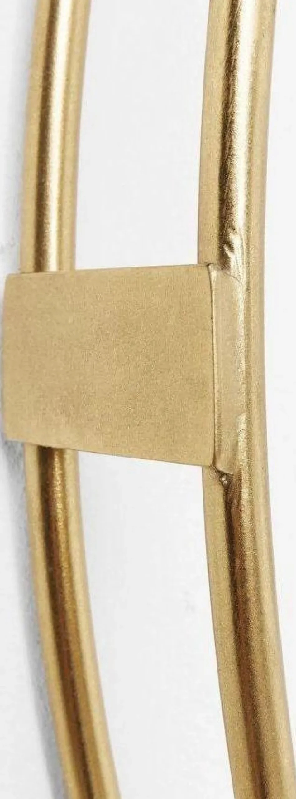 KARE Design Wandklok Clip Goud Ø107cm Hot