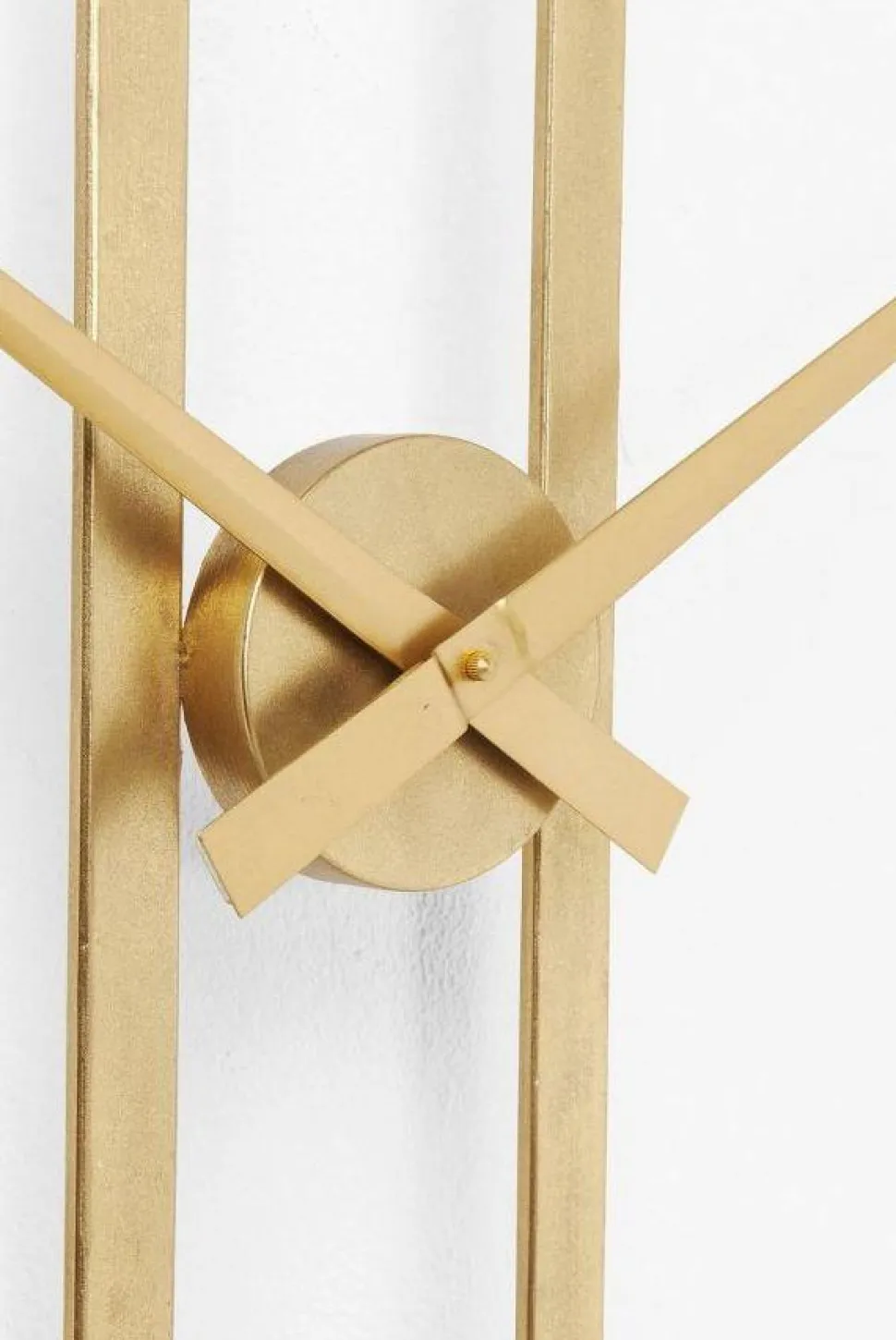 KARE Design Wandklok Clip Goud Ø107cm Hot