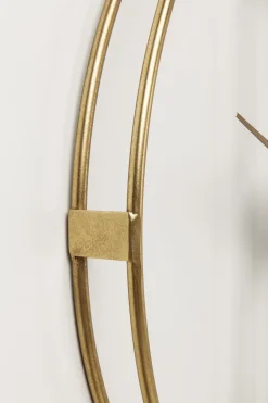 KARE Design Wandklok Clip Goud Ø60cm Best