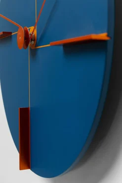 KARE Design Wandklok Felice Blue 30cm Flash Sale
