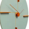 KARE Design Wandklok Felice Green 30cm Cheap