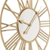 KARE Design Wandklok Giant Goud Ø80cm Shop