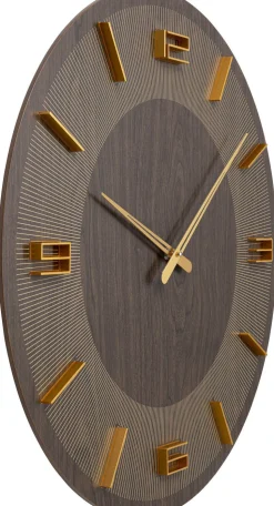 KARE Design Wandklok Levi Bruin Ø60cm Hot