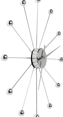 KARE Design Wandklok Like Umbrella Balls Chroom Shop