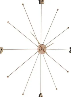 KARE Design Wandklok Like Umbrella Rosé Goud Best Sale