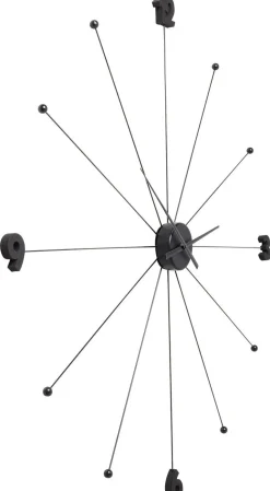 KARE Design Wandklok Like Umbrella Zwart Fashion