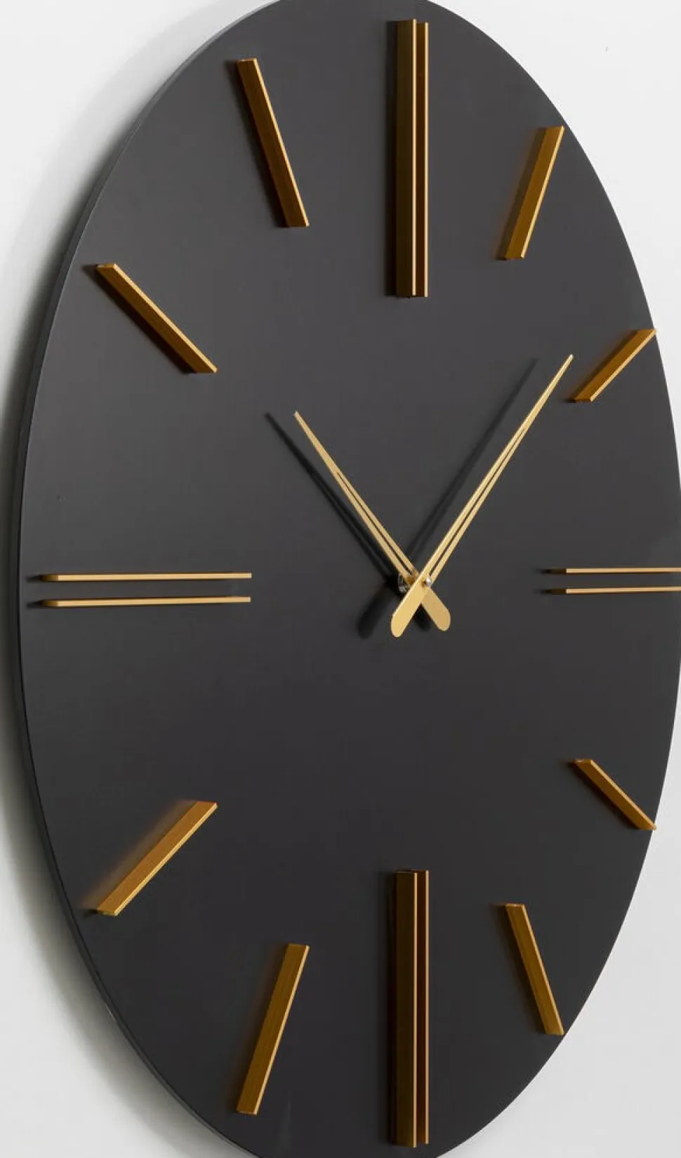 KARE Design Wandklok Luca Black Ø70cm Discount