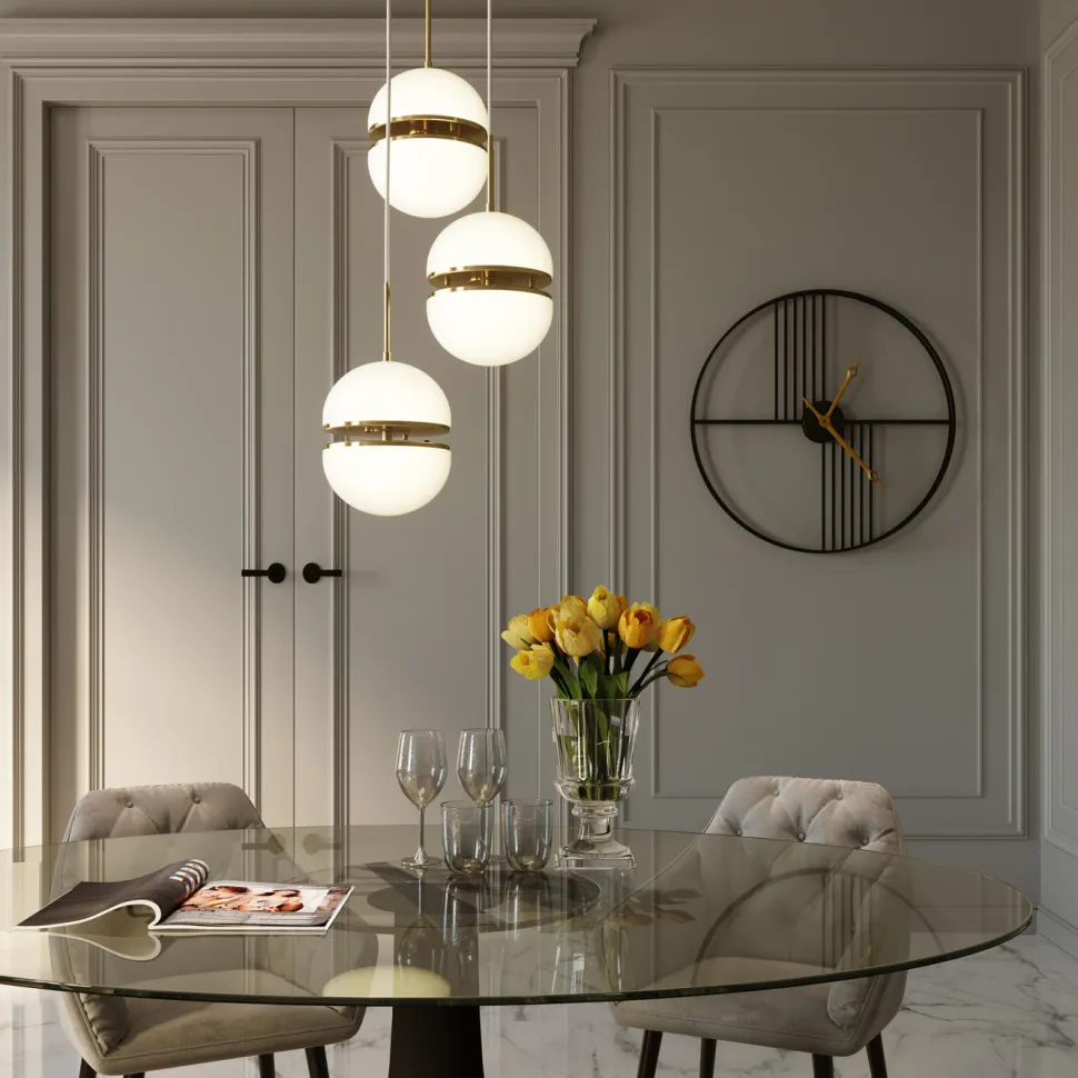 KARE Design Wandklok Strings Ø60cm Best