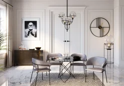 KARE Design Wandklok Strings Ø60cm Best