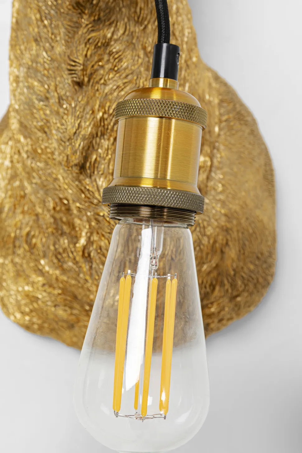 KARE Design Wandlamp Animal Goat Gold 45x74cm Fashion