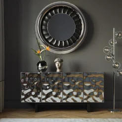 KARE Design Wandspiegel Jet Ø119cm Clearance