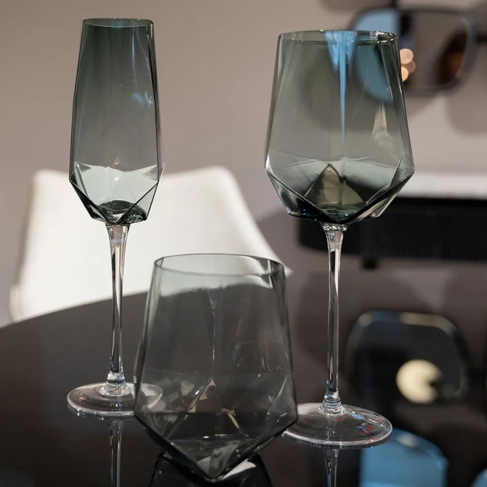 KARE Design Waterglas Diamond Smoke Clearance