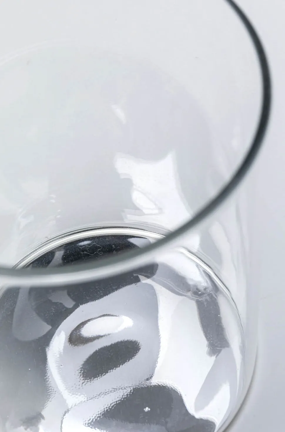 KARE Design Waterglas Electra Zilver 15cm Outlet