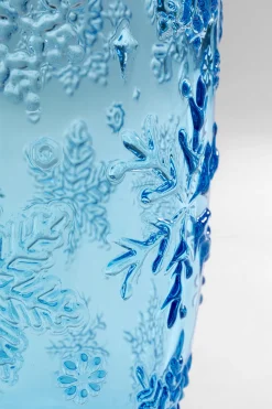 KARE Design Waterglas Ice Flowers Blue Best Sale
