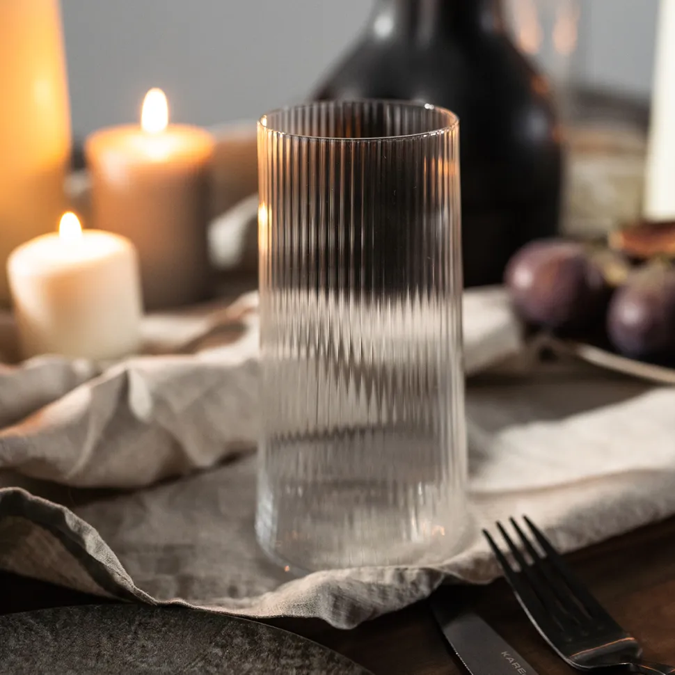 KARE Design Waterglas Riffle 16cm Online