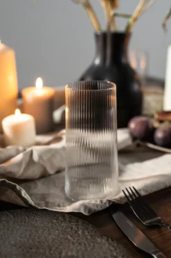 KARE Design Waterglas Riffle 16cm Online