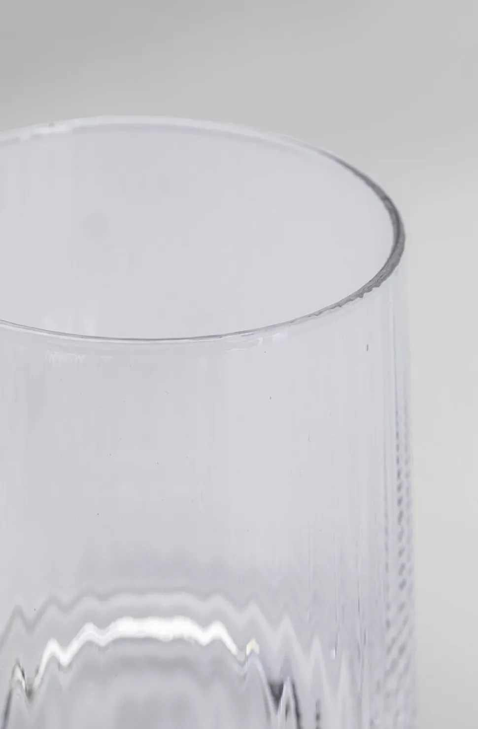 KARE Design Waterglas Riffle 11cm Flash Sale