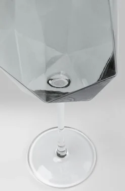 KARE Design Wijnglas Diamond Smoke Clearance