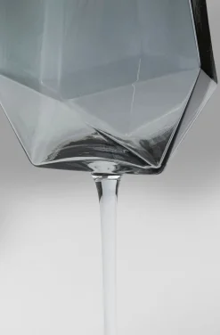 KARE Design Wijnglas Diamond Smoke Clearance