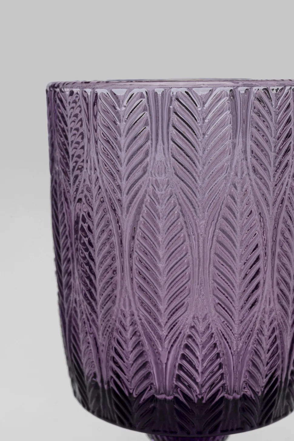 KARE Design Wijnglas Fogli Purple Flash Sale