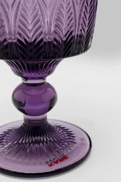 KARE Design Wijnglas Fogli Purple Flash Sale