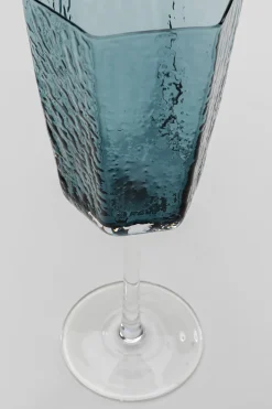 KARE Design Witte Wijnglas Cascata Blue Shop