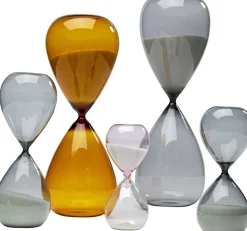 KARE Design Zandloper Timer Amber 36cm Clearance