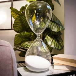 KARE Design Zandloper Wit 240 Minuten New