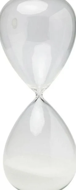 KARE Design Zandloper Wit 240 Minuten New